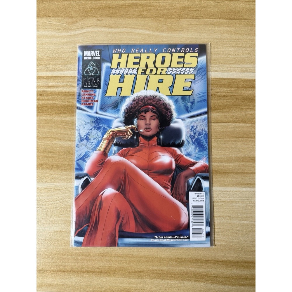 Heroes for Hire #4 - 2011 Series Marvel Comics